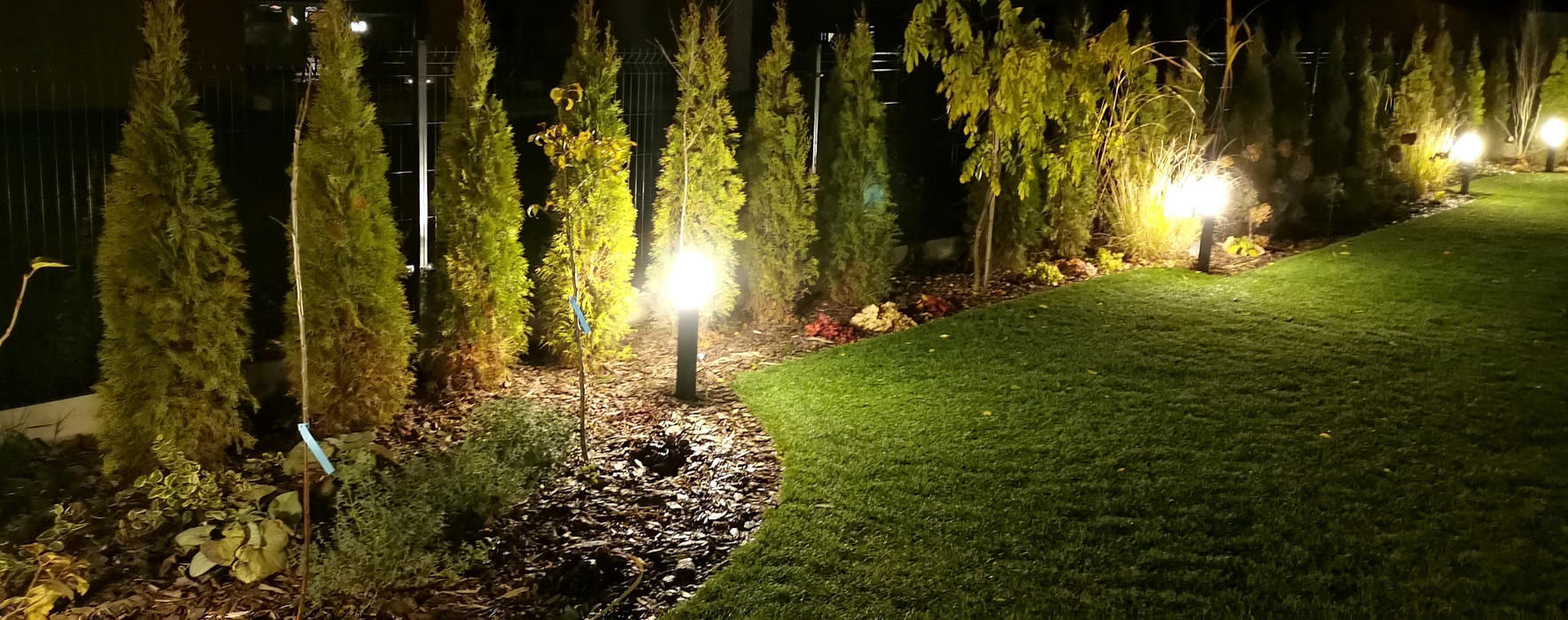 Oświetlenie ogrodowe
